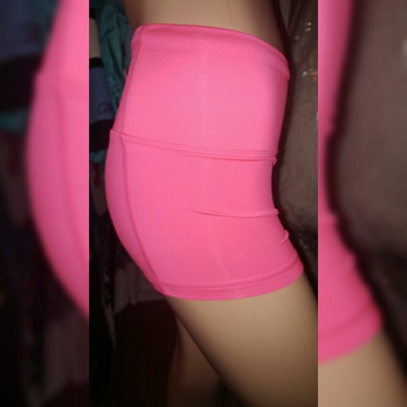 🆕Adidas | pink 4" tight climalite shorts - Picture 3 of 7